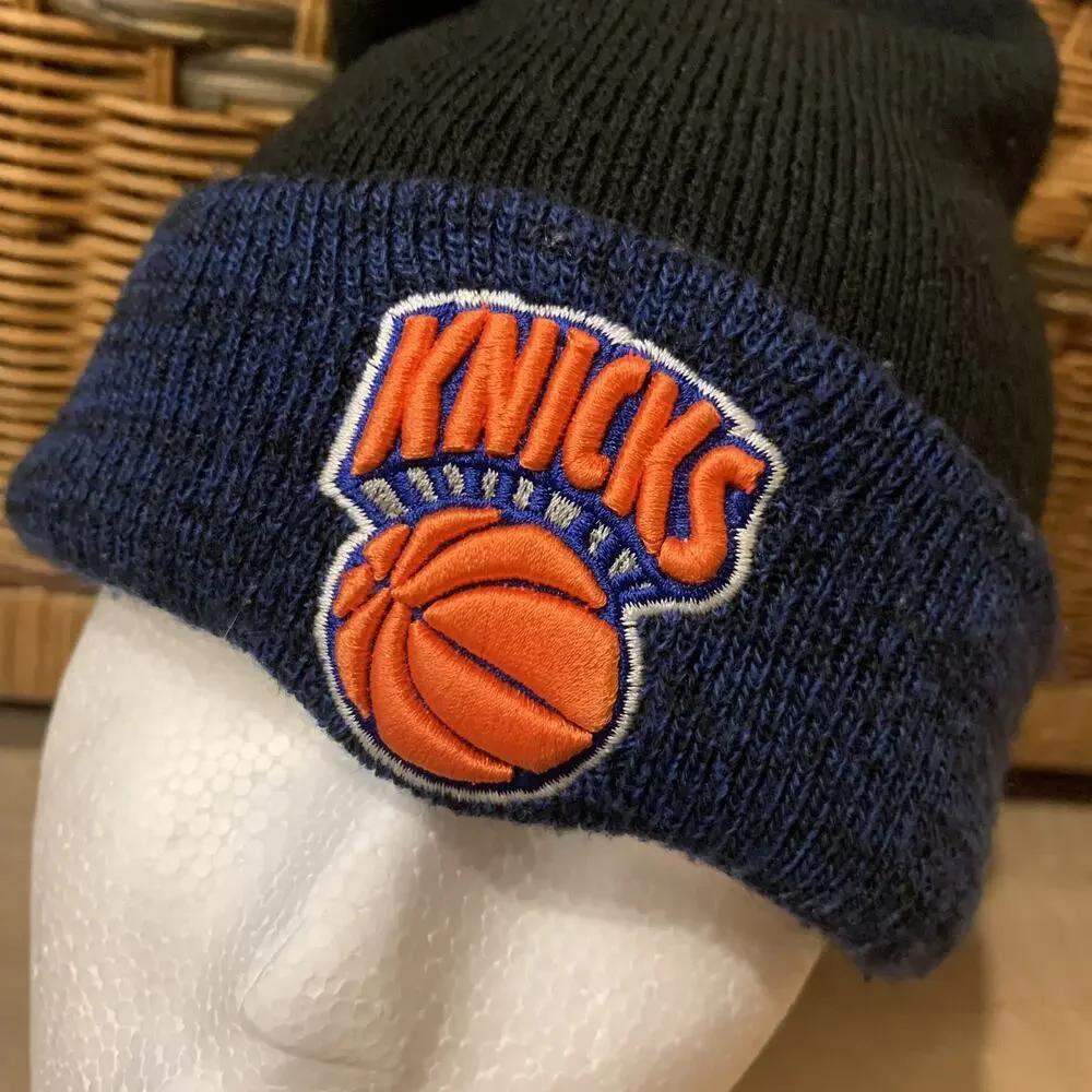 New Era NBA NY New York Knicks Hardwood Classics Beanie Hat Winter Cap Adult Men